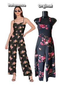 Floral Jumpsuit New Condition Size For S &amp; M