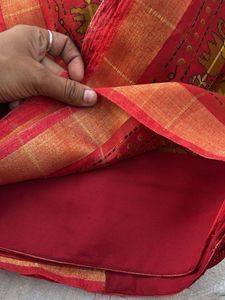 Red &amp; Yellow Saree