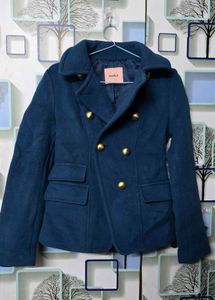 Blue Pea Coat