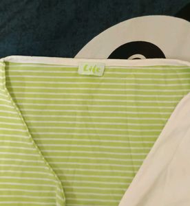 Fun Y2K front tie top