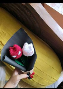 Crochet spiderman Tulip 🌷✨