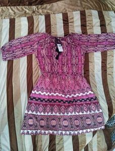 Boho Print Dress