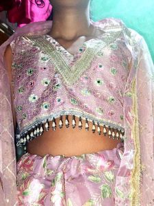 Floral Lehenga Choli with Dupatta