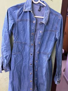 Denim Shirt Dress