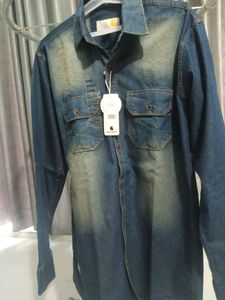 Carhartt Denim Long Sleeve Shirt