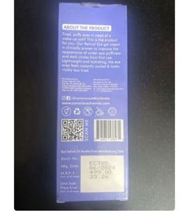 Retinol Eye Cream