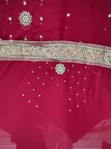 Saree With Heavy Work