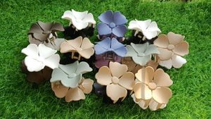 Floral Design Hair Claws