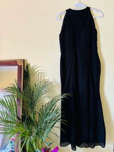 Black Halter Neck Dress