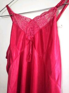 CLOVIA Rose Lace Night Dress