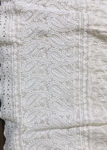 3 Piece Chicken Kurta Set With Plazzo And Dupatta