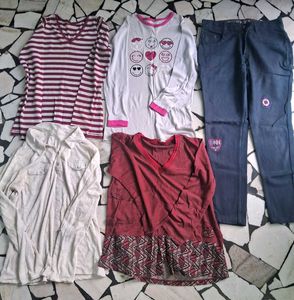 Mixed Clothing Bundle - 9 Items