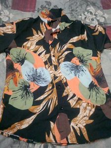 Floral Button-Down Shirt