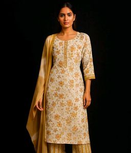 🆕 Floral Print Salwar Kameez Suit