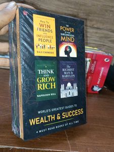 Wealth &amp; Success Guides Box Set Of 4 Books