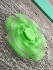 Green Fidget Spinner Toy