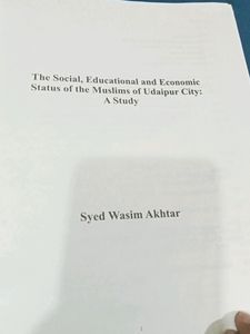 The Social, Educational and Economic Status