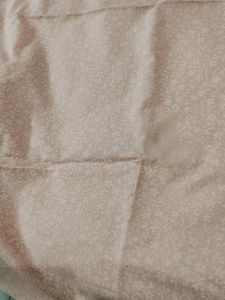 Pure Cotton Dress Material In Peach Colour