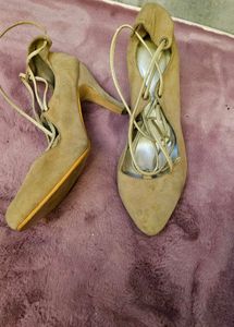 Lace-Up Heels