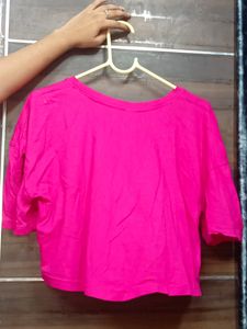 Anime Printed Crop Tee