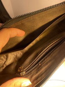Black Baguette Bag