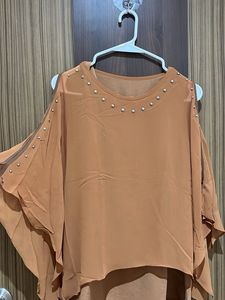 Elegant Cold Shoulder Top