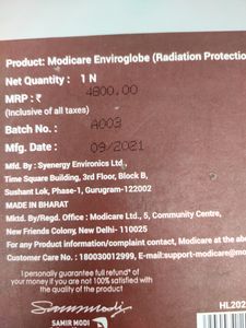 ENVIROGLOBE..RADIATION PURIFICATION SOLUTION FOR A