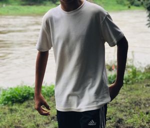 h&amp;m Cream T-Shirt