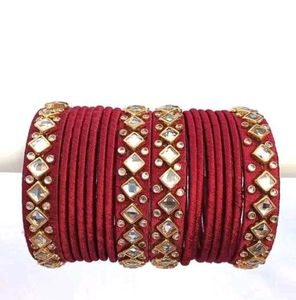 kundan work bangles