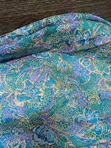 Fancy Fabric With Gold Work