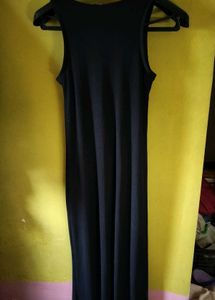 ZARA Elegant Black Maxi Bodycon Dress