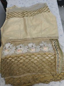 Golden Saree