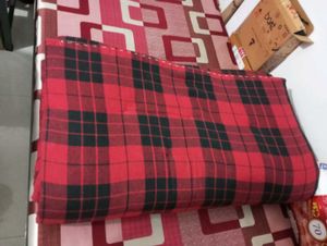 Red & Black Plaid Mattress