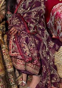 Purple Embroidered Salwar Kameez