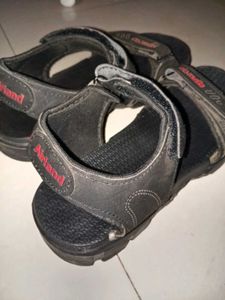 Sporty Black Sandals