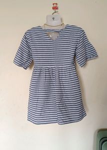 Stripe Dress For Adults