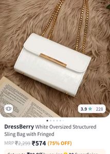 White Sling Bag