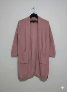 Elegant Pink Cardigan