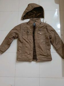 Men's Brown Winter Jacket