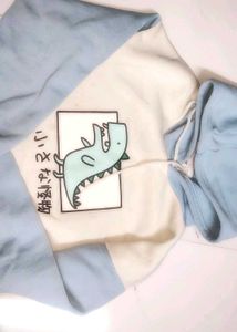 Kawaii cute dinosaur hoodie for Girls