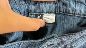 Blue stripped H&amp;M jeans