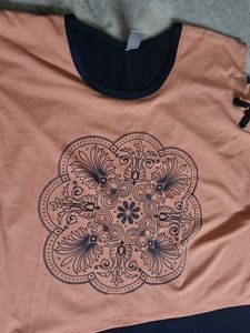 beautiful orange tunic