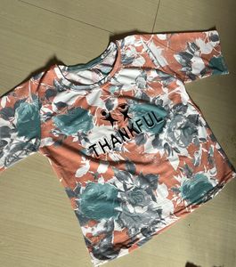 Floral Print T-shirt