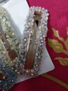 Crystal Hair Pins