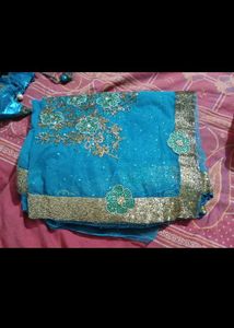 Party Wear Saari