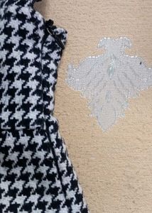 Houndstooth Mini Dress