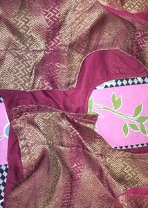 Organza Multicolored Saree