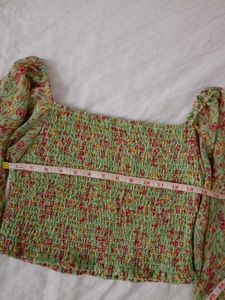 Floral Long Sleeve Top