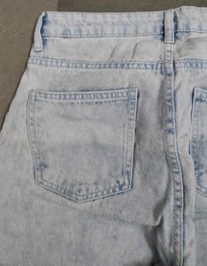 Distressed Light Wash Jeans