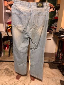 denim baggy jeans